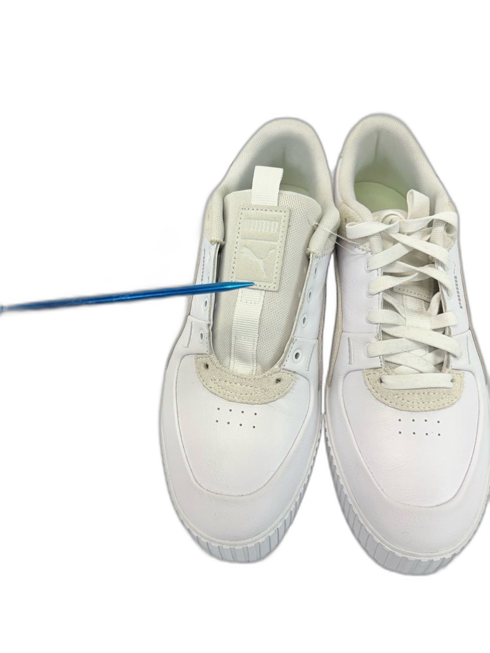 PUMA Women's Cali G Spikeless Golf Shoes White Size 9 Sportstyle Performance - Picture 3 of 10